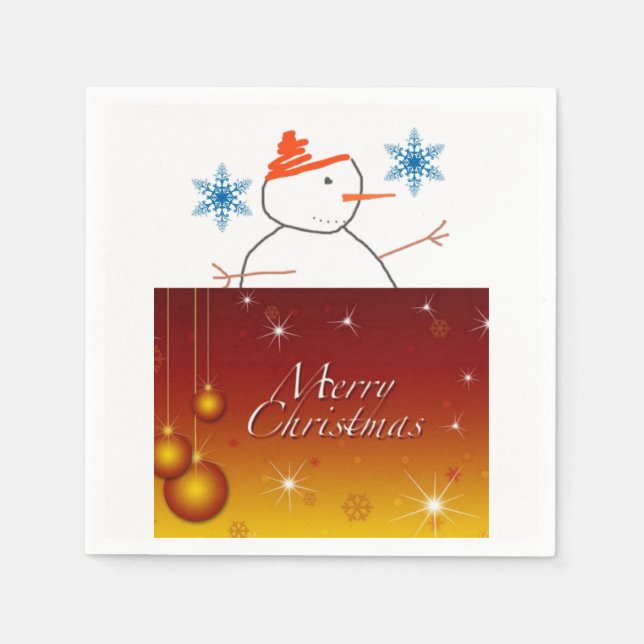 Serviettes En Papier Papier (Devant)