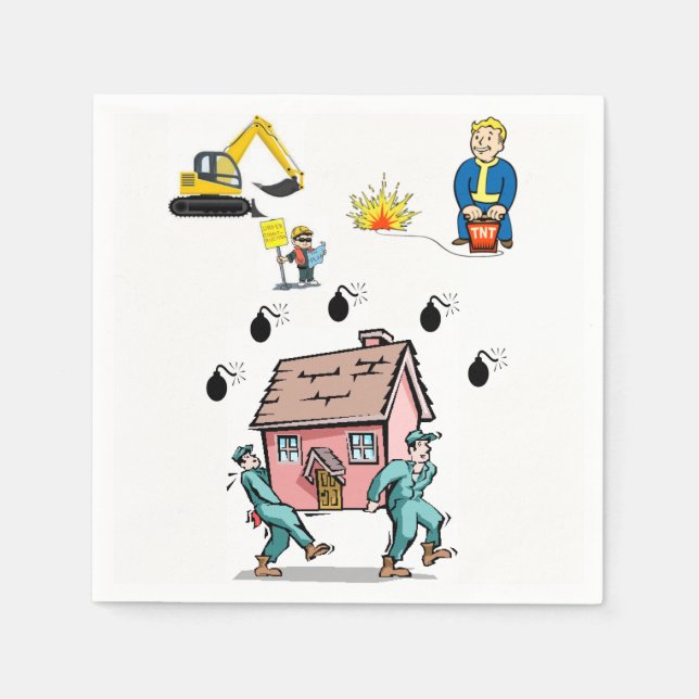 Serviettes En Papier Papier (Devant)