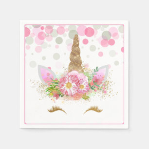 Serviettes En Papier Papier Unicorne face Unicorne serviettes