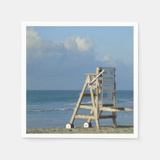 Serviettes En Papier Pas De Garde À Vie En Devoir (Devant)