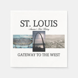 Serviettes En Papier Passage d'ABH St Louis