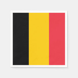 Serviettes en papier patriotique avec drapeau de B