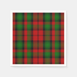 Serviettes en papier peint Kerr Clan Tartan
