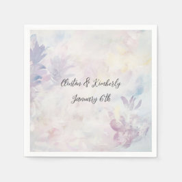 Serviettes en papier personnalisables Adara