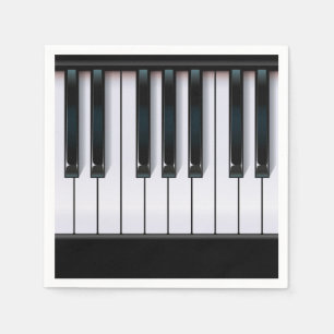 Serviettes En Papier Piano
