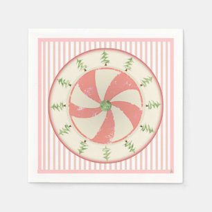 Serviettes En Papier Pin et menthe poivrée