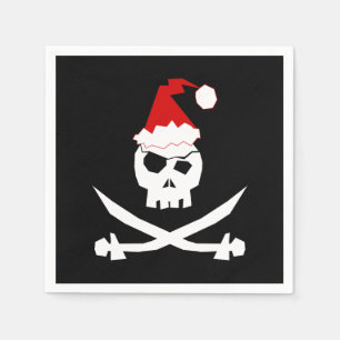 Serviettes En Papier Pirate Père Noël