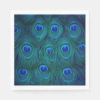 Plume de paon vert sarcelle Art déco Parisien