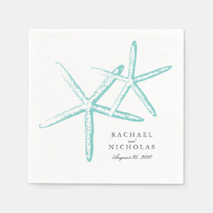 Serviettes En Papier Poisson maigre   Mariage
