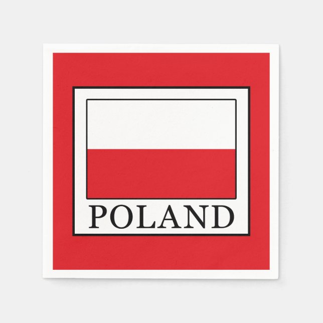 Serviettes En Papier Pologne (Devant)