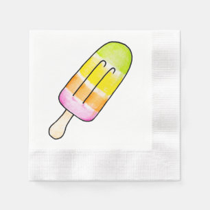 Serviettes En Papier Popsicle