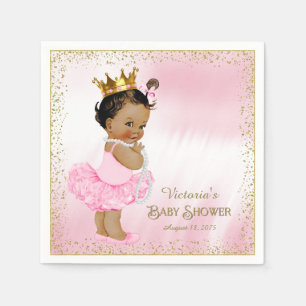 Serviettes en papier pour baby shower de petite pr