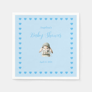 Serviettes en papier pour Baby Shower garçon