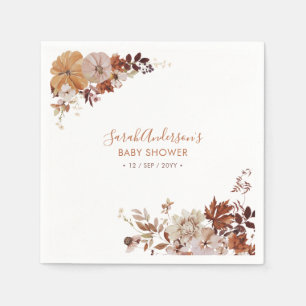 Serviettes en papier pour Baby Shower sur le thème