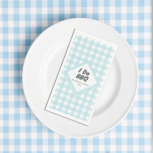Serviettes en papier pour BBQ 'I Do'