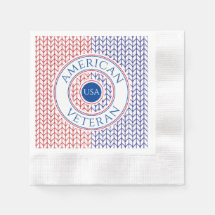 Serviettes en papier pour cocktail Marque AMÉRICAI