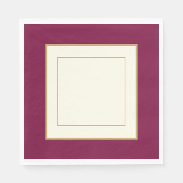 serviettes en papier pour fête thème porcelaine de (Devant)