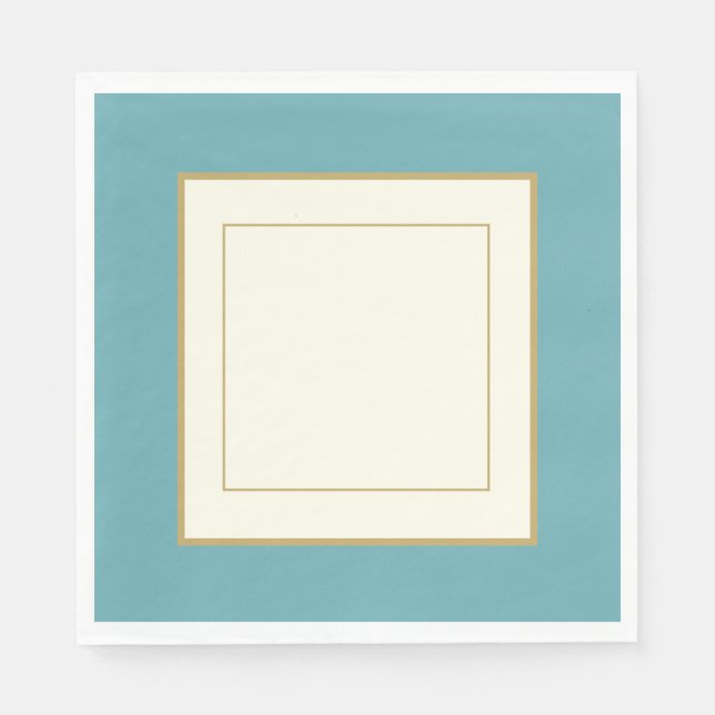 serviettes en papier pour fête thème porcelaine oc (Devant)