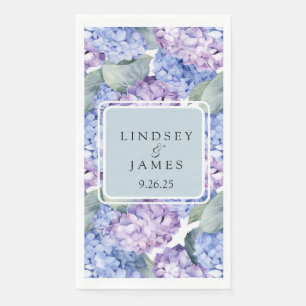 Serviettes en papier pour invités de mariage