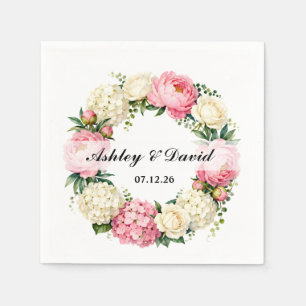 Serviettes en papier pour mariage