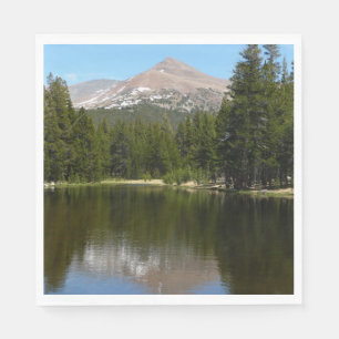 Serviettes En Papier Réflexion du lac Yosemite