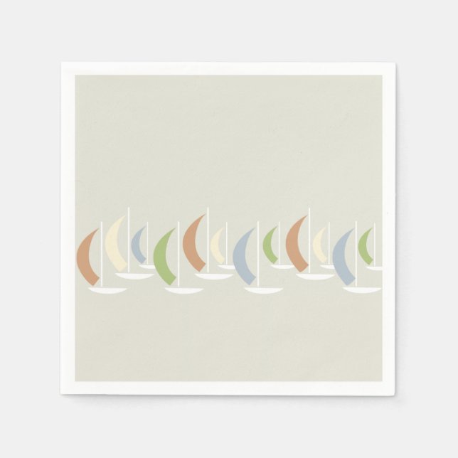 serviettes en papier Regatta (Devant)