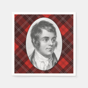 Serviettes en papier Robert Burns