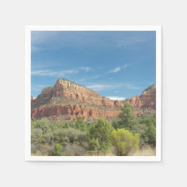 Serviettes En Papier Roches rouges de Sedona