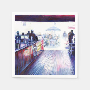 Serviettes En Papier Ruby's, Coney Island, New York