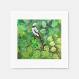Serviettes En Papier Serviette à cocktail avec oiseau