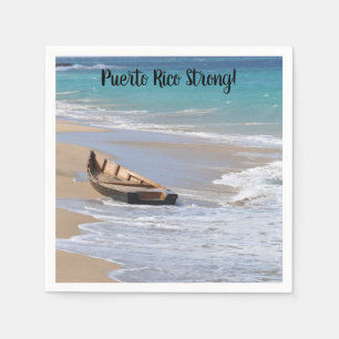 Serviettes En Papier Serviettes à cocktails "Porto Rico Strong"