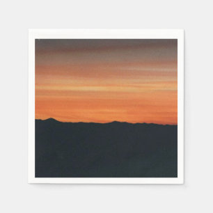Serviettes En Papier Serviettes de cocktails Sunset