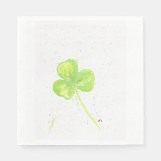 Serviettes En Papier Shamrock Luncheon Napkin