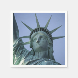 Serviettes En Papier Statue des serviettes de papier de liberté