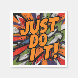 Serviettes en papier style unique