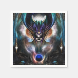 Serviettes En Papier Taidushan Sai Spirit Of Power WD Papier Napkins