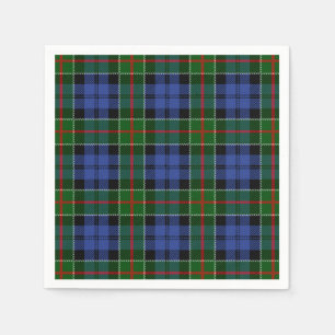 Serviettes En Papier Tartan de Colquhoun de clan