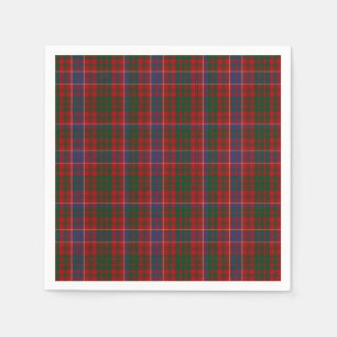 Serviettes en papier tartan MacRae