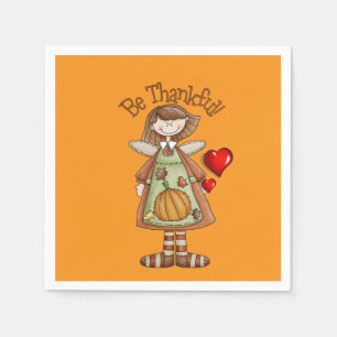 Serviettes en papier Thanksgiving