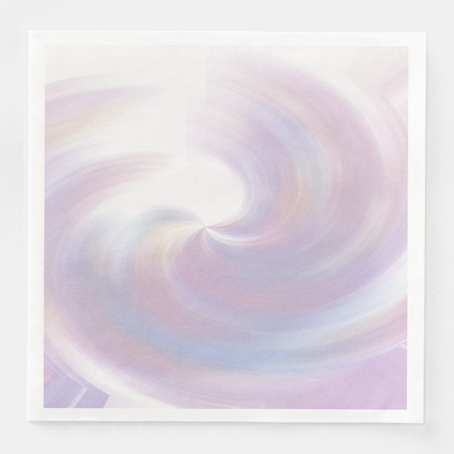 Serviettes En Papier tourbillon romantique (Devant)