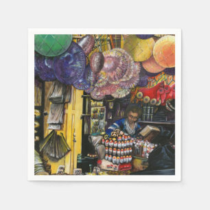 Serviettes En Papier Traditions du commerce ancien, Jérusalem