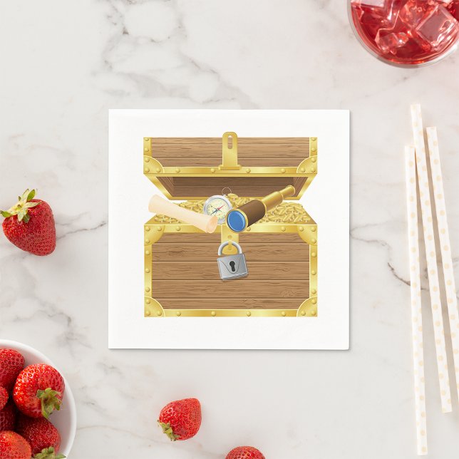 Serviettes en papier trésor ancien (Créateur téléchargé)