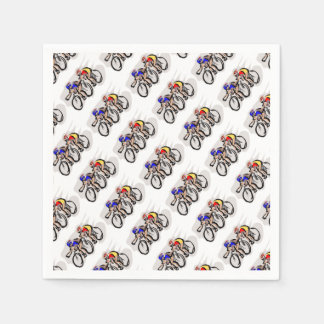 Serviettes En Papier Vélos