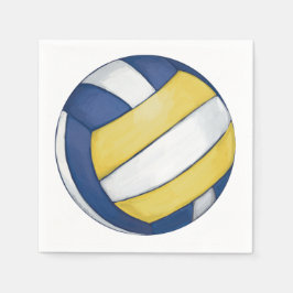 Serviettes En Papier Volley-ball