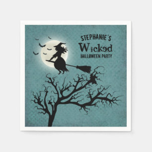 Serviettes En Papier Wicked Witch