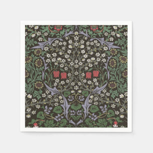 Serviettes En Papier William Morris Blackthorn Tapisserie Florale