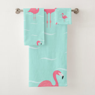 Serviettes flamands roses
