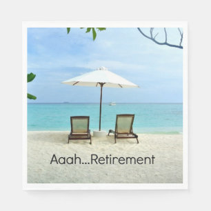 Serviettes Jetables Aaah... retraite