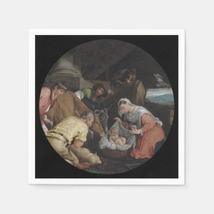 Serviettes Jetables Adoration des bergers