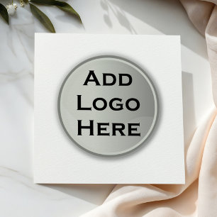 Serviettes Jetables Ajoutez Votre Logo Cadeau d'Entreprise